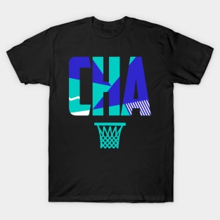 Throwback Charlotte Basketball T-Shirt